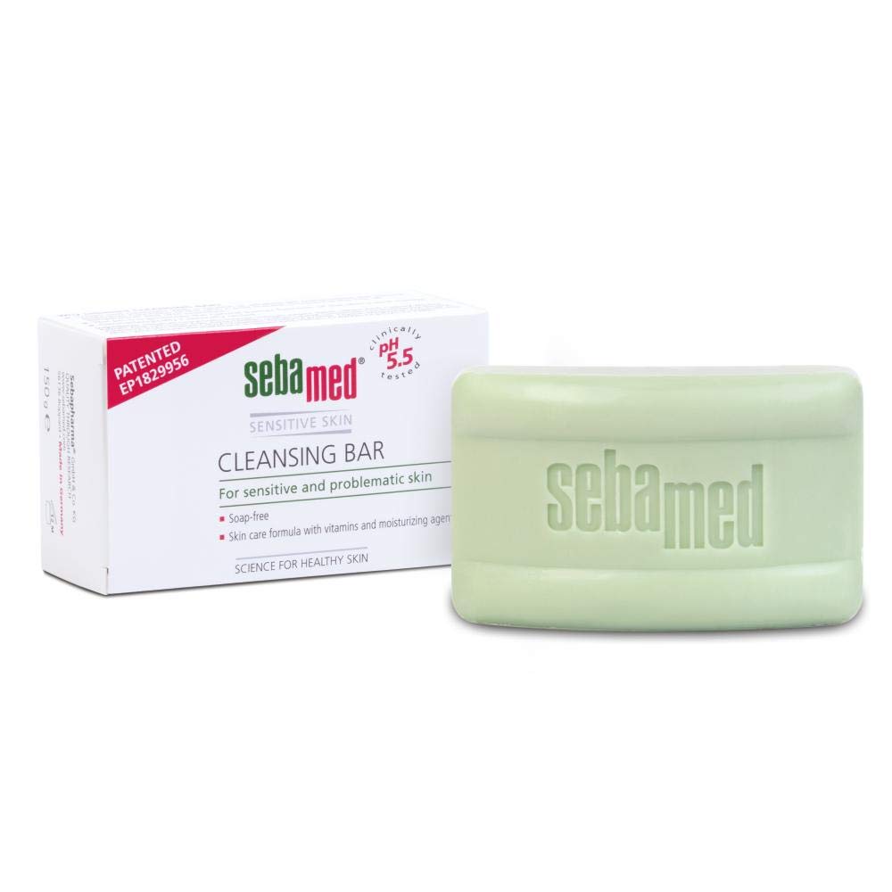Sebamed Cleansing Bar Soap Free (PACK OF 6)150g by Sebamed