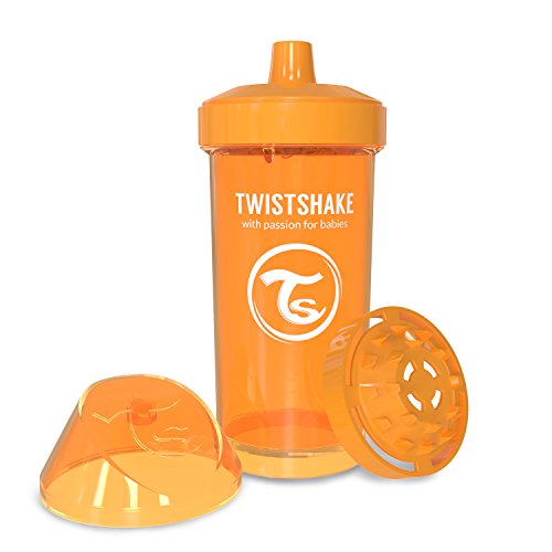 Twistshake Kinder-Becher, Weiß, 360 ml