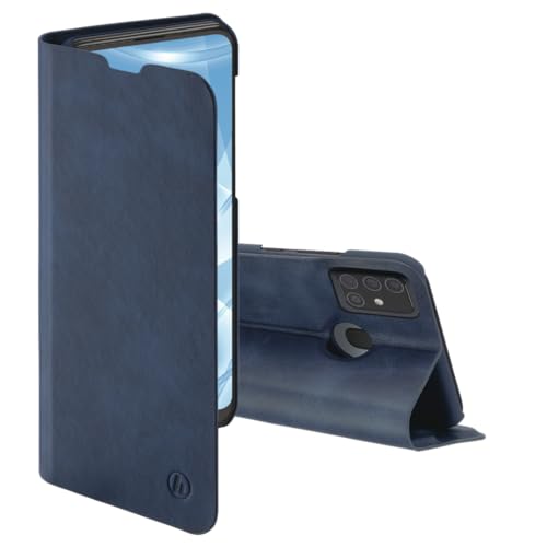 Hama Guard Booklet Case kompatibel mit Samsung Galaxy A21s - Blau