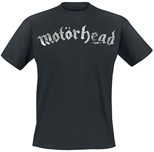 Motörhead Logo Männer T-Shirt schwarz XL 100% Baumwolle Band-Merch, Bands, Nachhaltigkeit