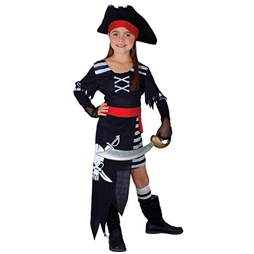 Wicked Costumes Seeräuber Piraten Prinzessin Verkleidung für Mädchen Fasching Karneval Kostüm