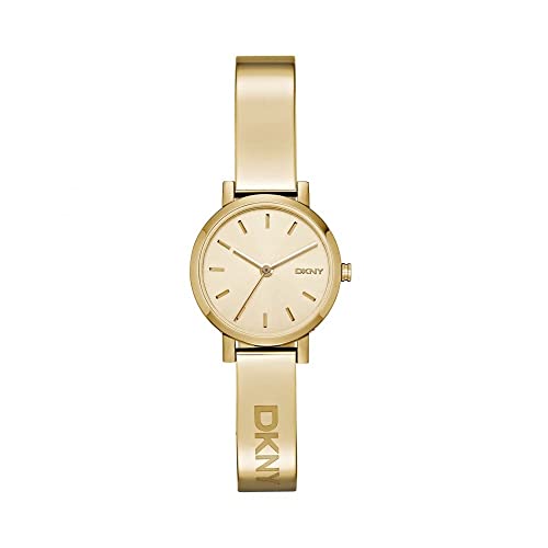 DKNY Damen Analog Quarz Uhr mit Edelstahl Armband NY2307