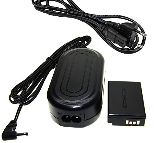 subtel® Qualitäts Netzteil für Canon EOS M3, EOS M5, EOS M6 Mark II (CA-PS700 + DR-E17) - ca. 3m, ACK-E17, 7.4V Stromadapter AC Adapter Netzadapter