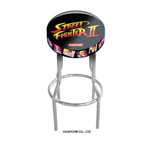 OLD M Sgabello Arcade1Up Sgabello Metallo Street Fighter II