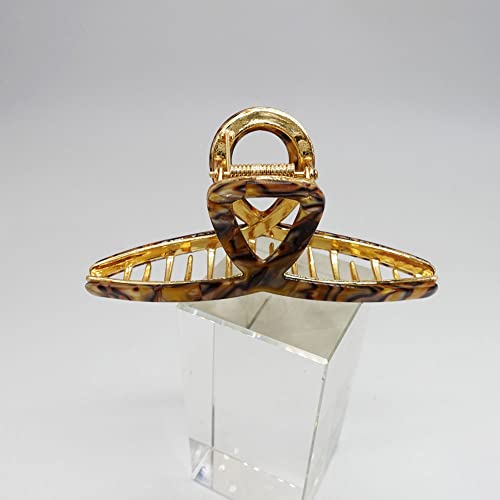 CARAVAN® Handgefertigte Krawattenkralle, Onyx, 11,4 cm aus Zelluloid-Acetat-Material