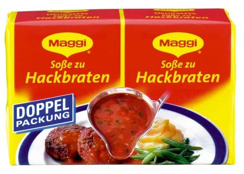 Maggi Delikatess Doppelpack Soße zu Hackbraten, 18er Pack (18 x 500 ml Karton)