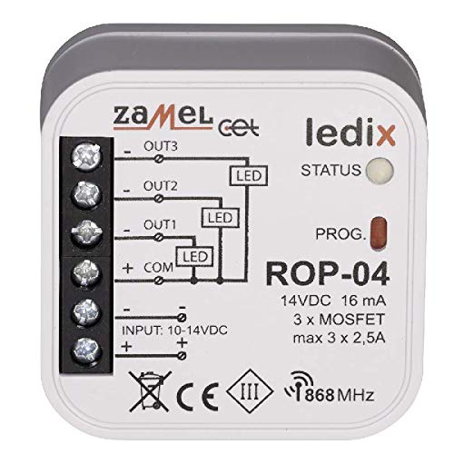 Zamel LDX10000003 ROP-04 Intelligentes LED Beleuchtung