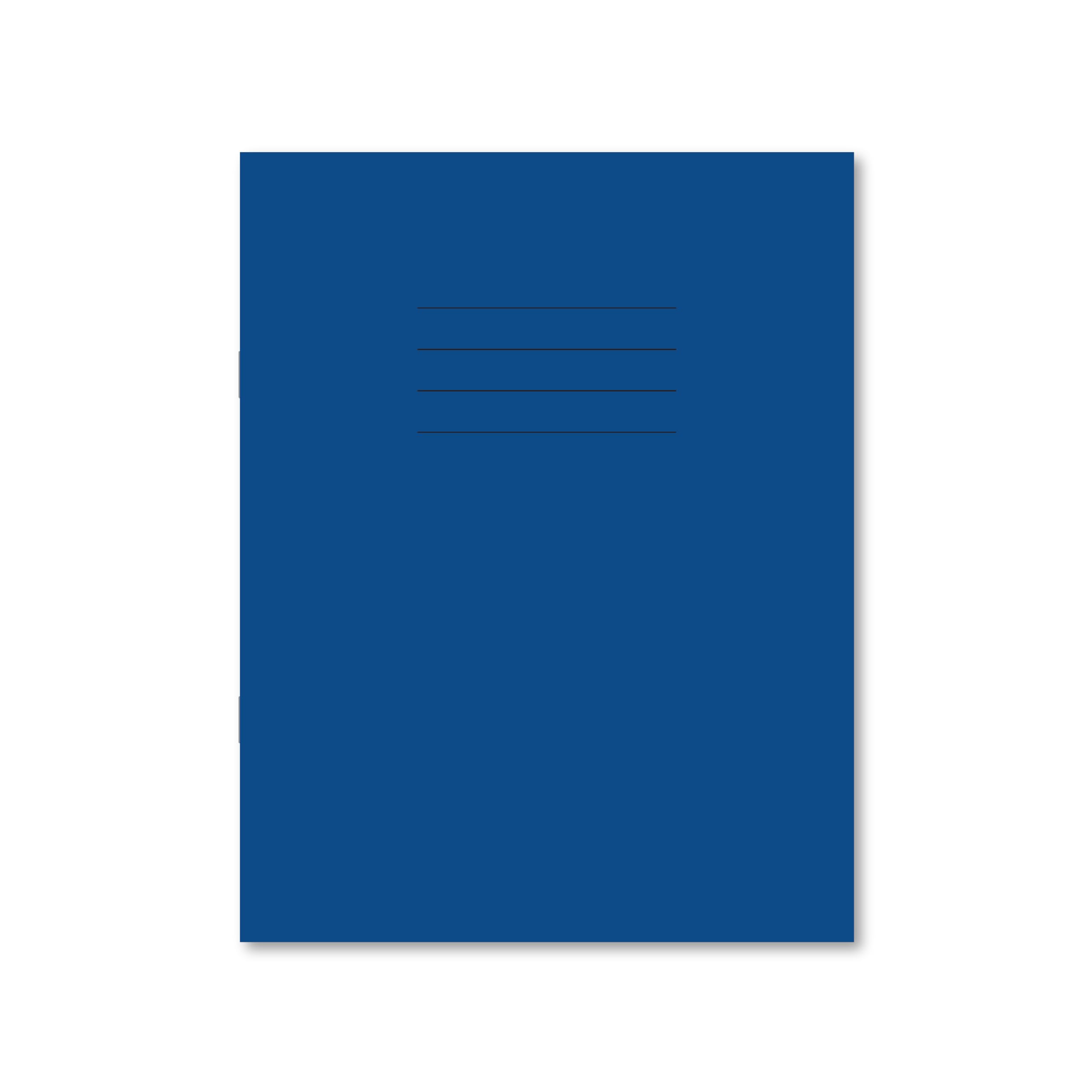 Schreibheft von Hamelin, 9 x 17,8 cm, 8 mm liniert und mit Rand, 80 Seiten – 100 Stück 9 x 7-Inch dunkelblau