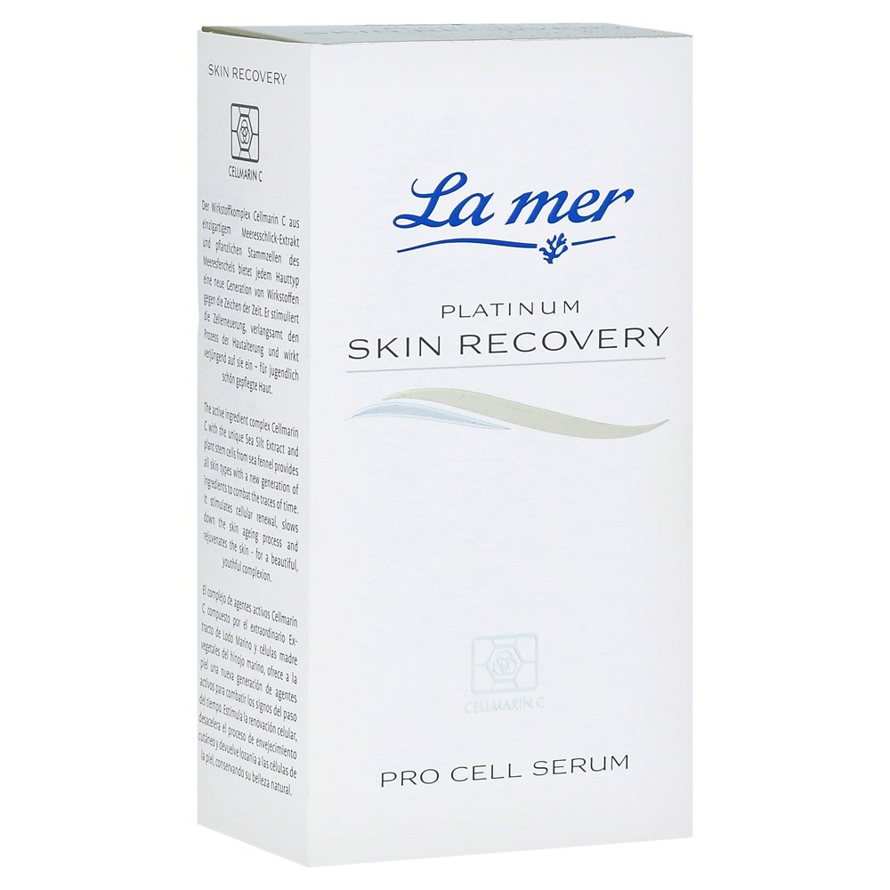 La mer Platinum Skin Recovery Pro Cell Serum - Gesichtsserum zur Förderung der Zellerneuerung - Tiefenwirksame Gesichtspflege mit Anti Aging Effekt - Für alle Hauttypen - 50 ml