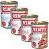 Sparpaket RINTI Kennerfleisch 24 x 400g - Mixpaket: Geflügelherzen, Rind, Lamm, Kalb