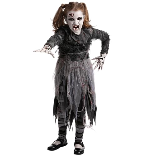 Spooktacular Creations Zombie Kostüm für Kinder, Mädchen, für Halloween