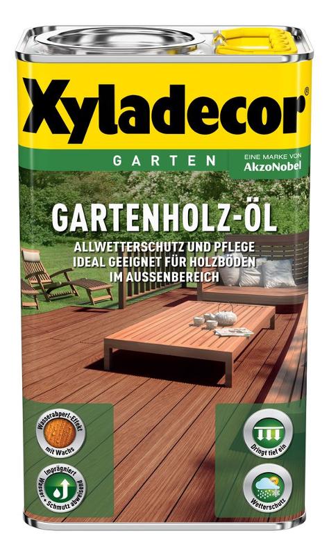 XYLADECOR Gartenholz-Oel Rötlich 2,5l - 5087834