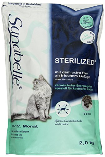 Sanabelle Sterilized Katzenfutter, 1er Pack (1 x 2 kg)