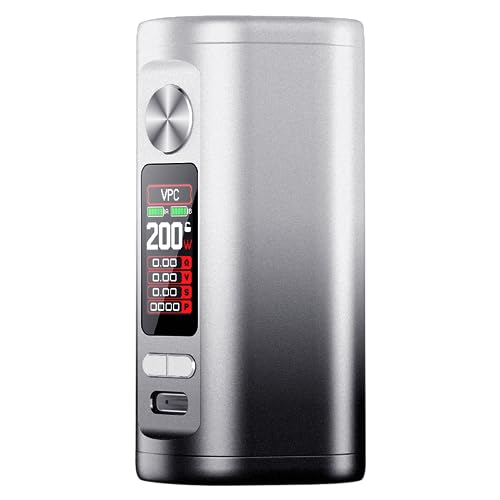 Hellvape Hell 200 Box Mod, Akkuträger, 200 Watt, silver/black, ohne Nikotin