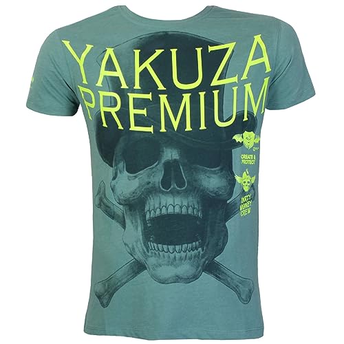 Yakuza Premium Herren T-Shirt 3519 türkis