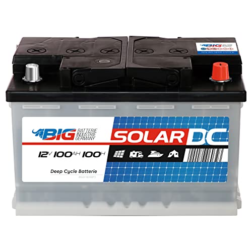 Solarbatterie 100Ah BIG 12V Versorgungsbatterie Boot Caravan Wohnmobil Batterie