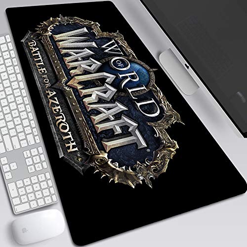 BILIVAN World of Warcraft Gaming-Mauspad, groß, 900 x 400 mm, perfekte Präzision und Geschwindigkeit, Gaming-Mauspad mit 3 mm dicker Basis für Notebooks und PCs (19)