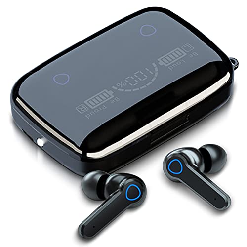 Bluetooth 5.1 Kopfhörer In-Ear kompatibel mit Apple iPhone SE 2022 Stereo LED Anzeige Wireless TWS M19 Headset Ladebox