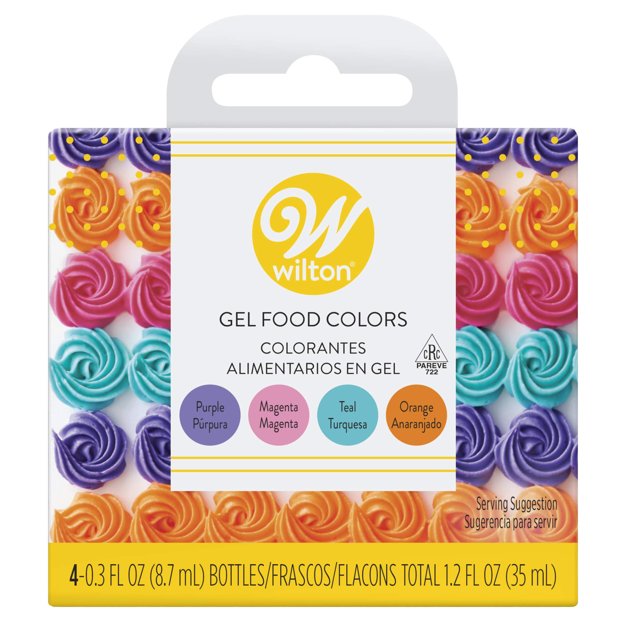 Wilton Neon Gel Lebensmittelfarbe Set