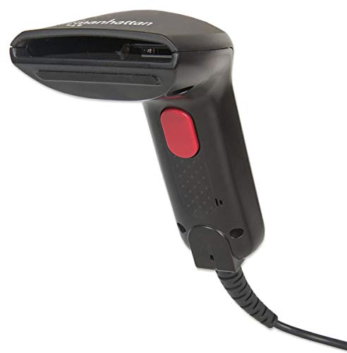 Manhattan CCD Kontakt-Barcodescanner 60 mm Scanbreite USB schwarz 178488