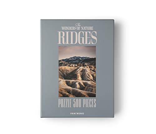 Printworks PW00560 Ridges Puzzles, Multi, OneSize
