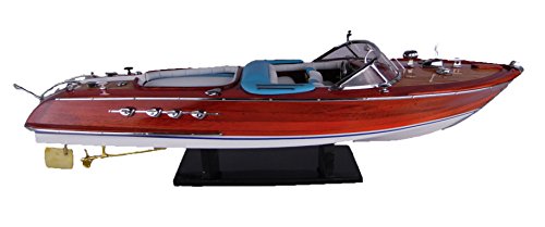 osters muschel-sammler-shop Modellschiff/Modellbootnachbau/Speedboot/ital. Sportboot - Luxus-Ausführung