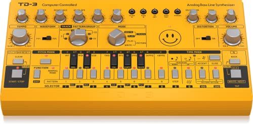 Behringer TD-3-AM Yellow Acid Edition Synthesizer