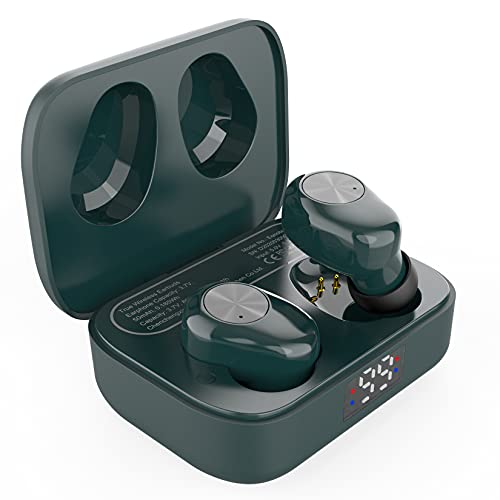 Eono Kabellos-kopfhörer-Eonobuds 1-Bluetooth-kopfhörer mit klarem Klang, IPX7 wasserfest, USB-C-Ladung, Bluetooth Sport-Kopfhörer-In-Ear Ohrhörer für Arbeit, Home Office(Verde)