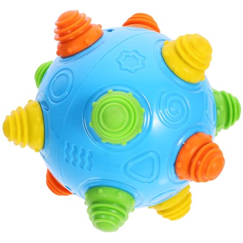 NUOBESTY Baby Entwicklungsball springender Ball Musik vibrierender Tanzball Spielzeug pädagogisches Spielzeug für Baby Kleinkind Kinder Haustier Geschenk für Weihnachten (ohne Batterie)