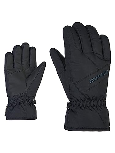 Ziener Kinder LINARD GTX glove junior Ski-handschuhe/Wintersport | Wasserdicht, Atmungsaktiv, , schwarz (Black), 5