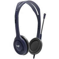 Logitech - Headset - On-Ear - kabelgebunden - 3,5 mm Stecker - Mitternachtsblau - Universität (Packung mit 5)