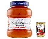 6x Zuegg La Pasticceria Albicocca, Marmelade Aprikose Konfitüre Brotaufstriche Italien 700 g + Italian Gourmet polpa 400g