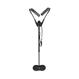 Maxtonser Adjustable Saxophone Shoulder Harness Comfortable Sax Neck Strap Hook Aluminum Metal Sax Holder for Saxophone Alto Sax,Hanging Pendant