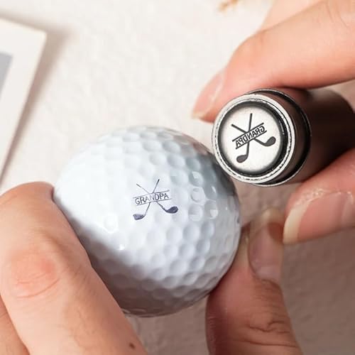 Individueller Golfball-Stempel, Metall-Golfstempel, Edelstahl-Golfstempel, Einzigartiges Geschenk Für Golfer, Personalisierter Golfball-Markierer, Herstellung Ihres Speziellen Golfballs