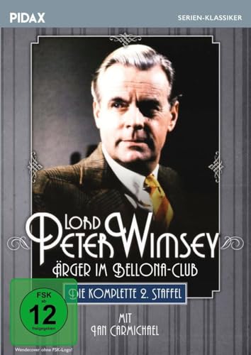 Lord Peter Wimsey, Staffel 2: Ärger im Bellona Club / Die komplette 2. Staffel nach dem spannenden Roman von Dorothy L. Sayers (Pidax Serien-Klassiker)