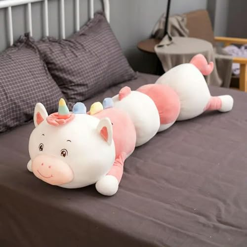 Riesenschwein Plüschtiere Schlafkissen Kawaii Tier Kissen Raupe Puppe Geschenke für Kindergeburtstage 120cm 6