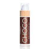 COCOSOLIS Choco Bräunungsbeschleuniger mit Vitamin E, Kakaobutter - Bräunungscreme & Bodylotion Kakao - Bio-Bräunungsöl mit 6 Kostbare Öle - 110 ml