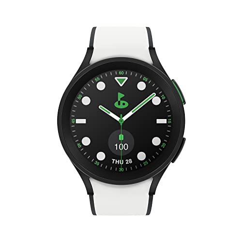 Samsung Galaxy Watch5 Pro Bluetooth-Smartwatch, 45 mm, Golf-Edition, schwarzes Titan (UK-Version)
