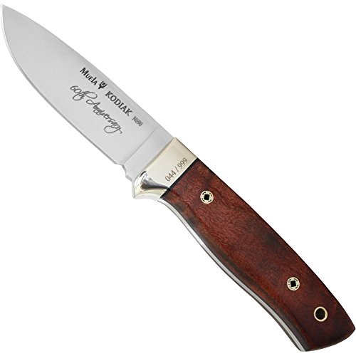 Muela Unisex – Erwachsene Mulea Jubil√§umsmesser Kodiak Messer, Silber, one Size