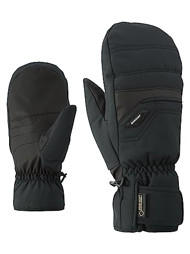 Ziener Herren GLYNDAL GTX Gore plus warm MITTEN glove ski alpine Ski-handschuhe / Wintersport | wasserdicht, atmungsaktiv, schwarz (black), 8