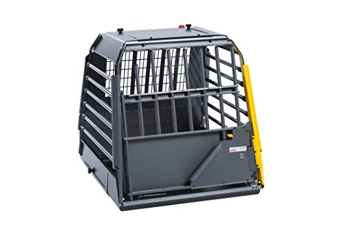 Kleinmetall VarioCage Einzelbox SL- Plus Autobox Hund, Hundebox für Kofferraum