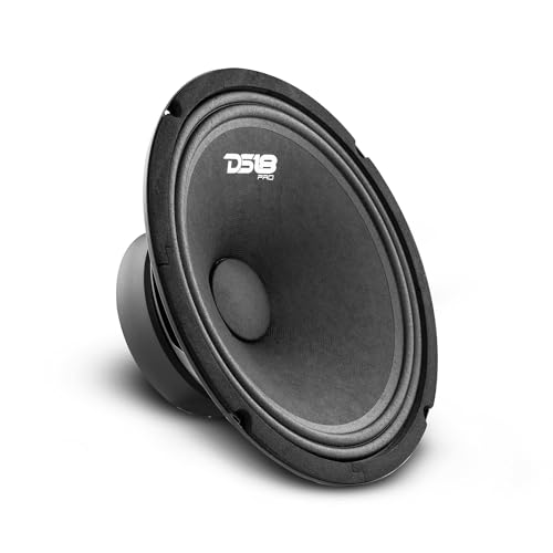 DS18 Car Midrange Speaker 10" Inch 660w Watt 8Ohm Bass Loudspeaker PRO-GM10