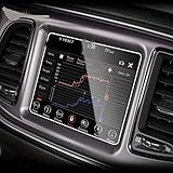 REXGEL Bildschirmschutz Für Dodge Für Challenger 2015-2020 Auto-GPS-Navigationsfolie LCD-Bildschirm Schutzfolie Aus Gehärtetem Glas Anti-Kratz-Folie Innenausbau