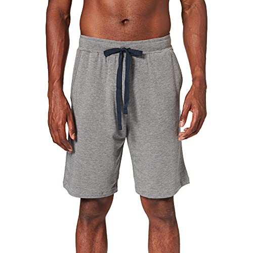 Huber Herren 24 Hours Men Lounge Jogginghose Bermuda Shorts, Grau (Stone Mele 6627), W50 (Herstellergröße: L)