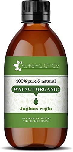 Walnuss-Öl, organisch, rein und natürlich, kaltgepresst, veganfreundlich und tierversuchsfrei, 1000 ml