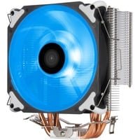 Silverstone SST-AR12-RGB - Argon CPU-Kühler mit 4 Wärmerohren, Direct Contact Heatpipe-Technologie und 120mm PWM RGB Lüfter
