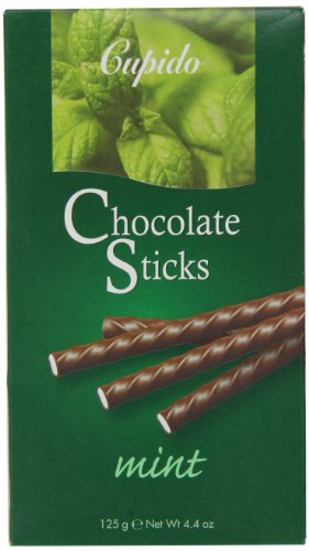 Cupido Mint Chocolate Sticks, 12er Pack (12x 125 g)