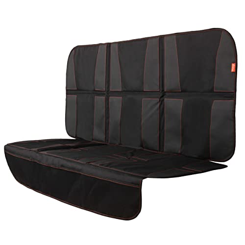 Diono Ultra Mat XXXL Extra Großer Autositzschutz zum Schutz vor Schmutz und Kratzern, Crash getestet, hohe Festigkeit, wasserabweisendes Material mit dicker Polsterung für dauerhaften Schutz, Schwarz