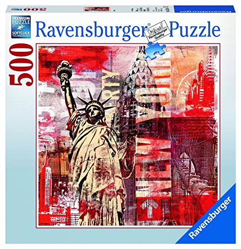 Ravensburger 15234 - New York - 500 Teile Puzzle, quadratisch