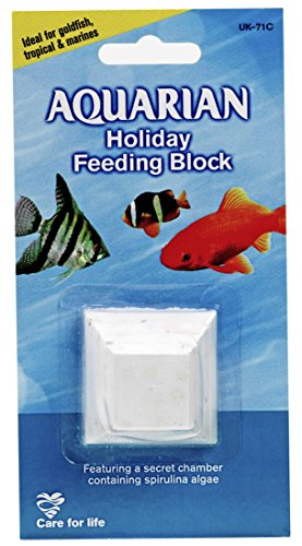 Aquarian Urlaub Füttern Block, für Goldfish/Tropische/Marines (8 Stück)
